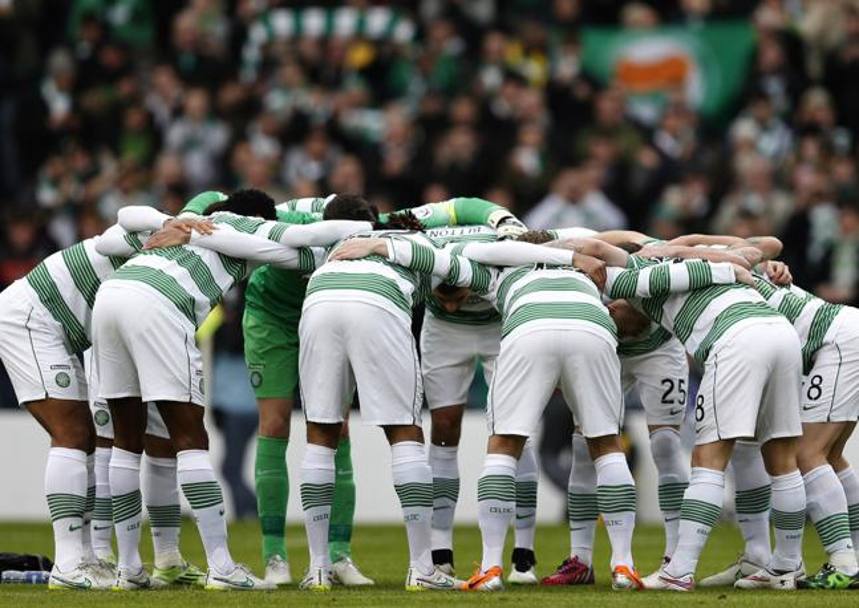 Il Celtic si prepara al match, cos (Reuters)